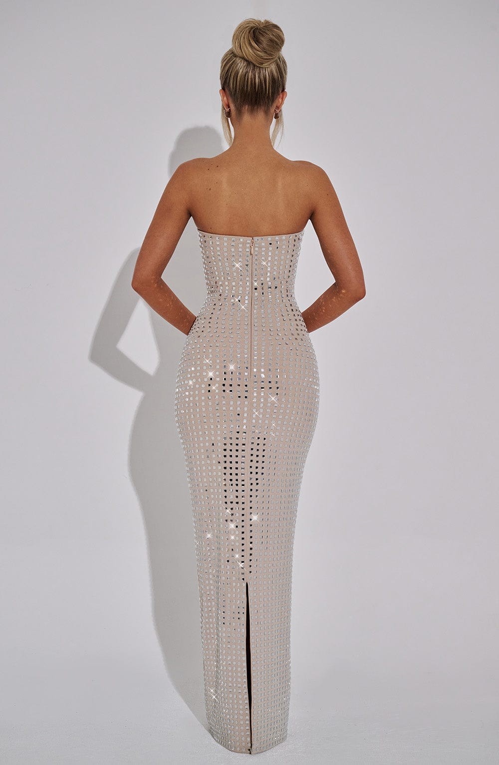 Abito Maxi Neriah - Rosa Nudo