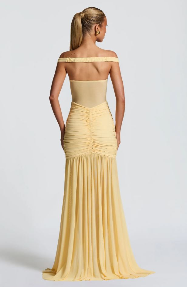 Abito Maxi Alaia Lemon