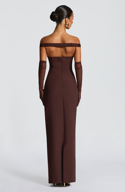 Abbigliamento Donna Maxi - Plum Brown