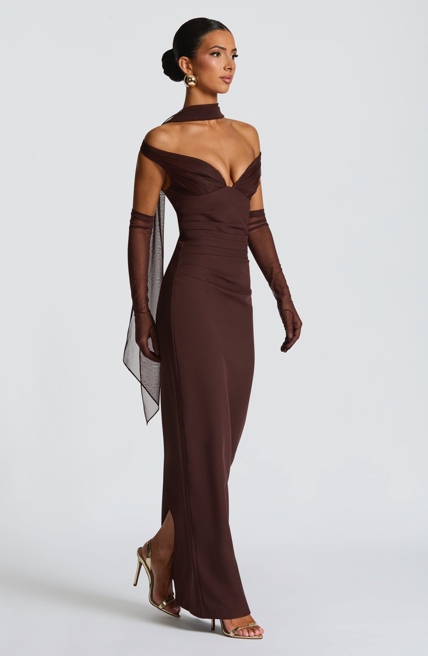 Abbigliamento Donna Maxi - Plum Brown