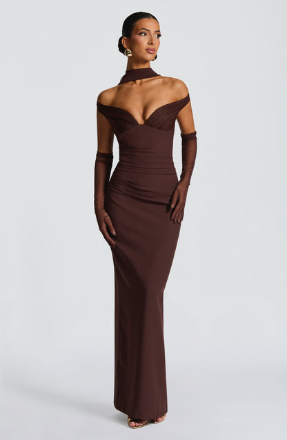 Abbigliamento Donna Maxi - Plum Brown