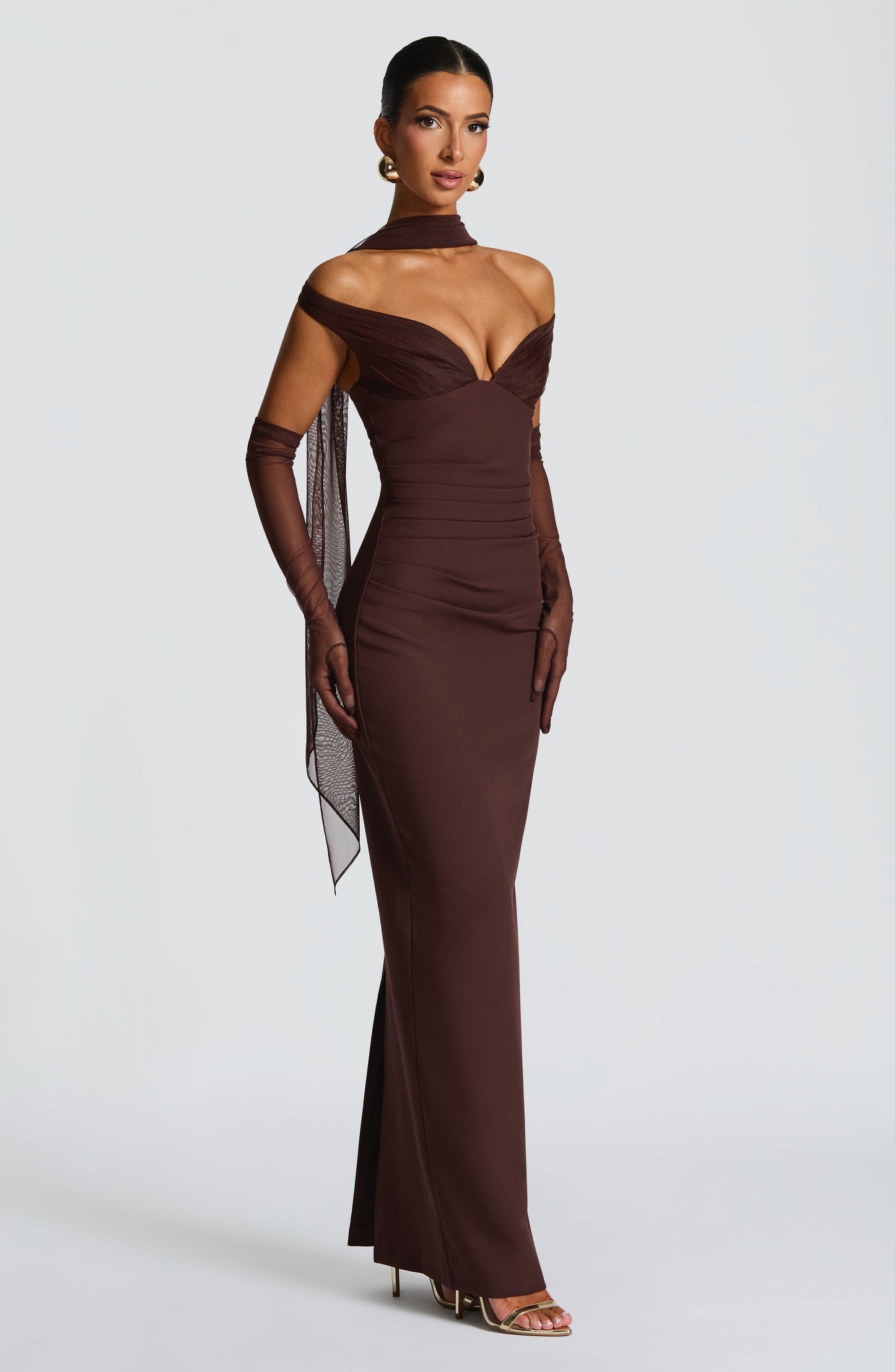 Abbigliamento Donna Maxi - Plum Brown