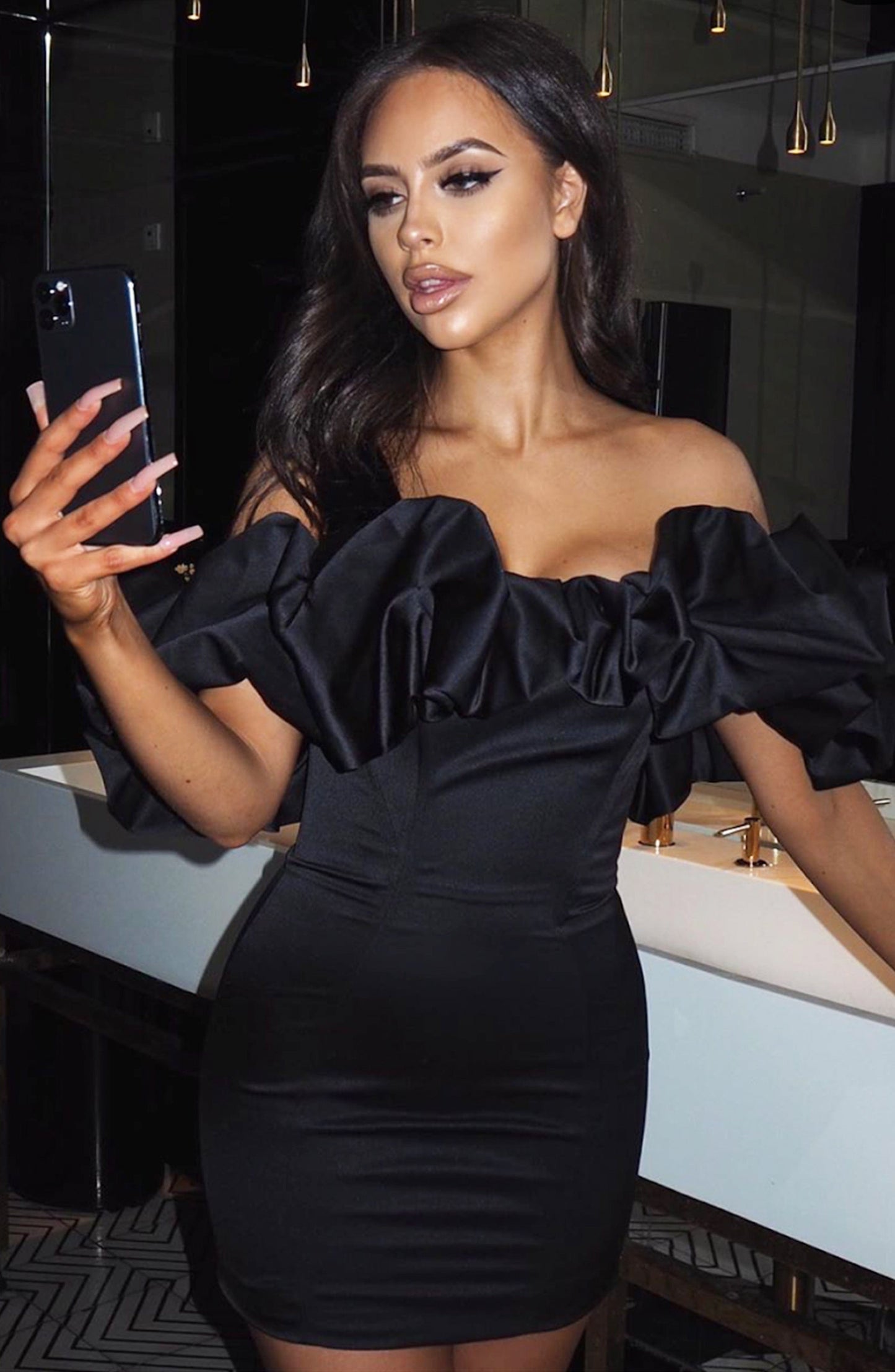 Vestito Allie Mini Nero