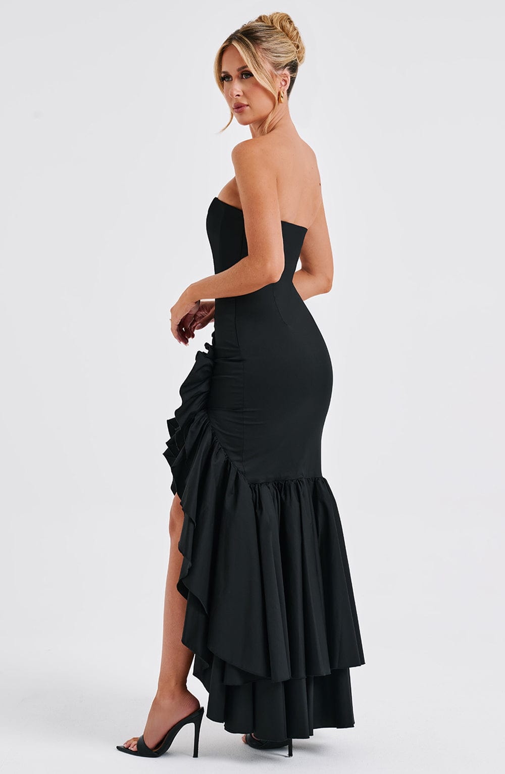 Abito Angelina Maxi Nero