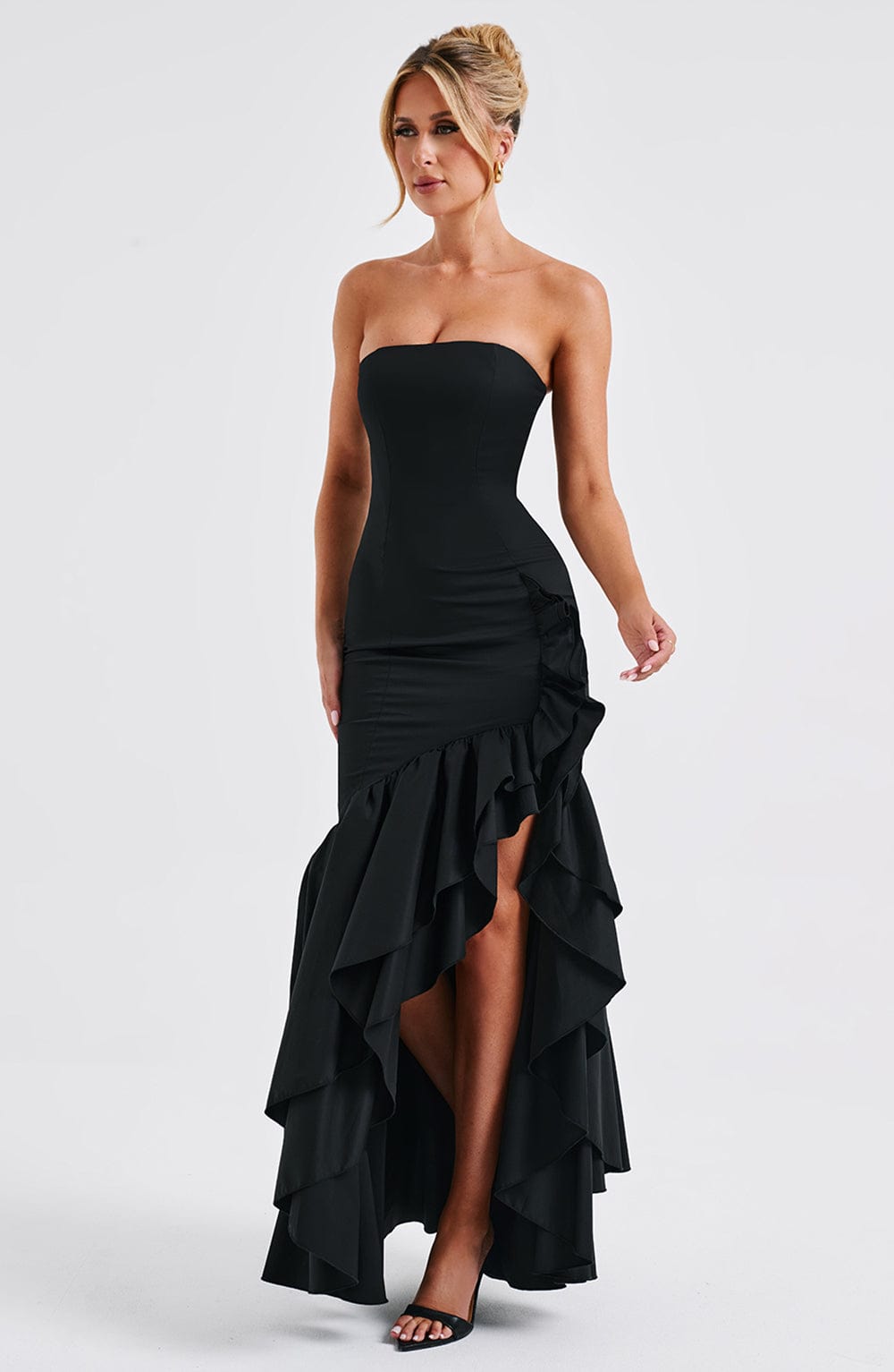 Abito Angelina Maxi Nero