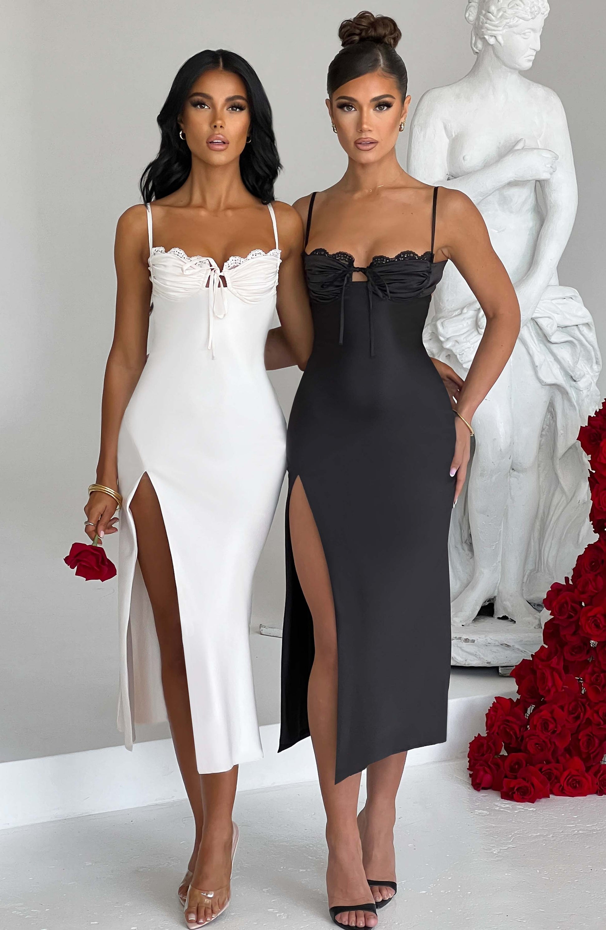 Abito da sera in satin