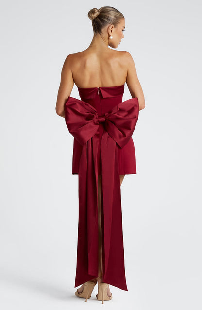 Vestito Mini Barbara - Vino