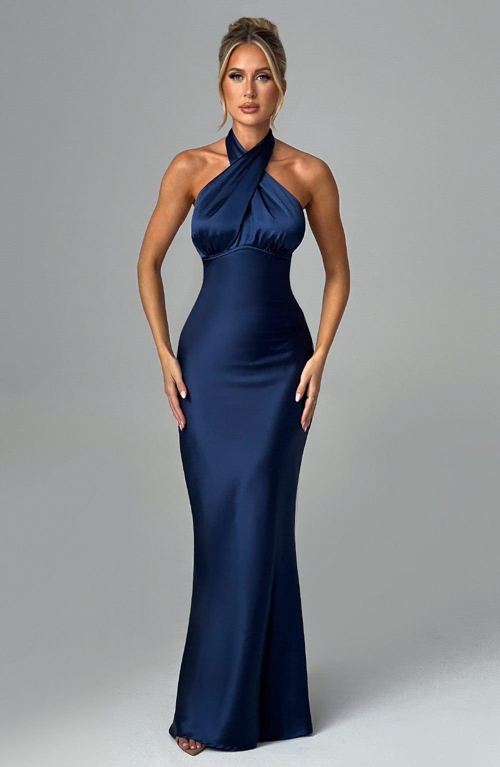 Abito Maxi Blu Navy
