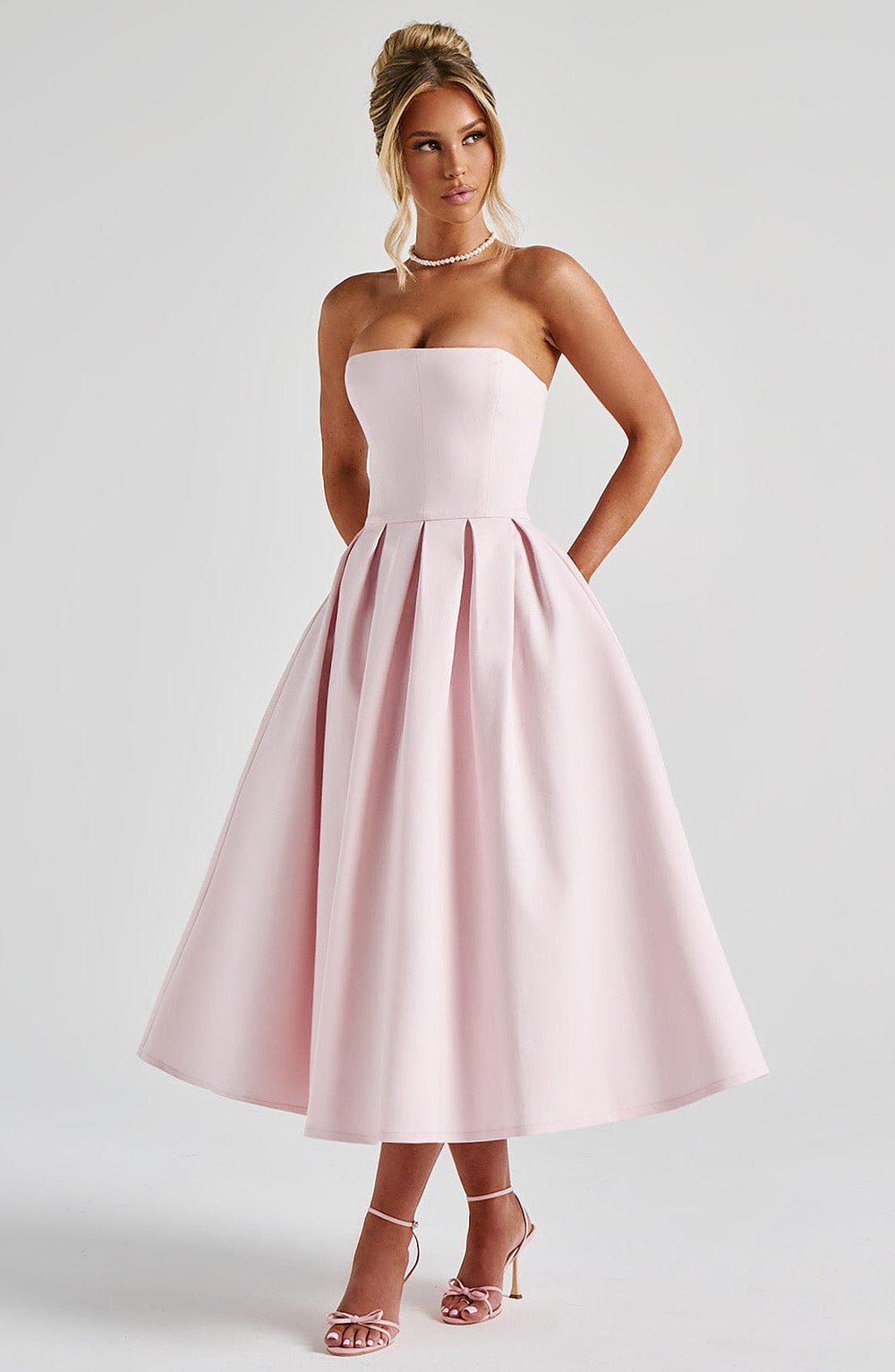 Abito da donna Edith Midi Rosa
