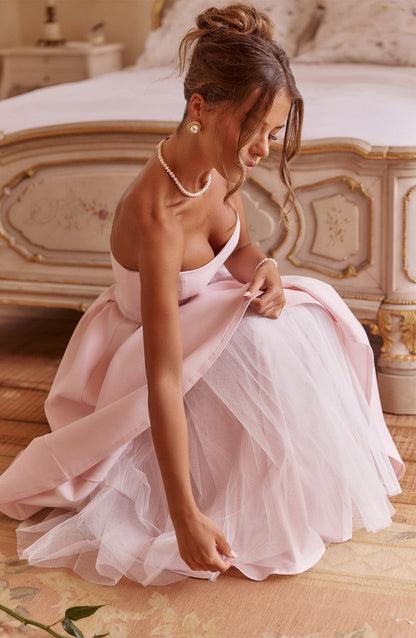 Abito da donna Edith Midi Rosa