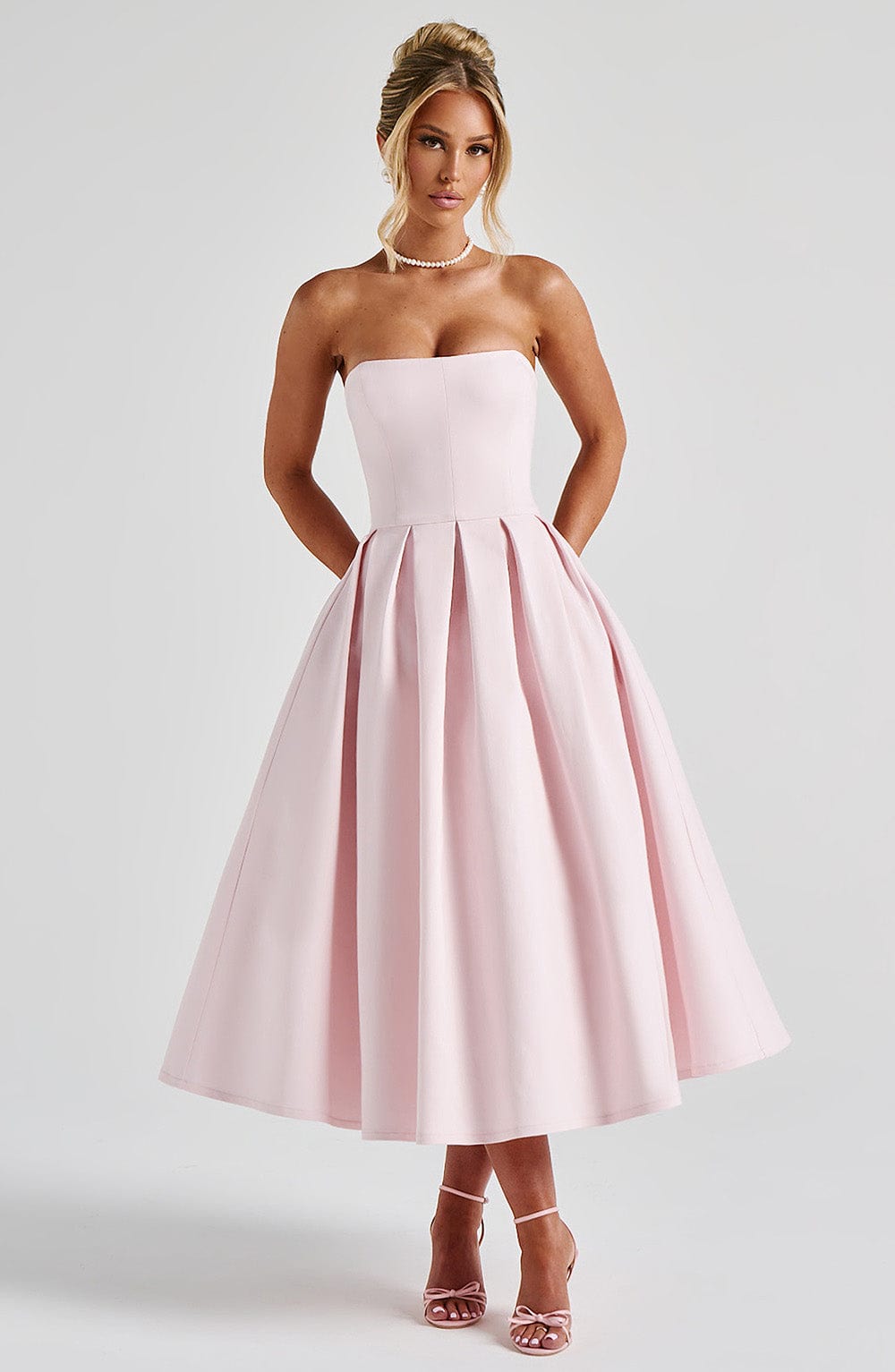 Abito da donna Edith Midi Rosa