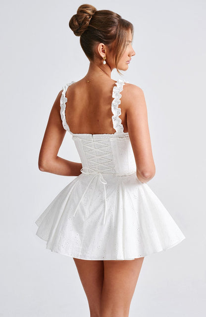 Abito da Spiaggia Elva in Avorio