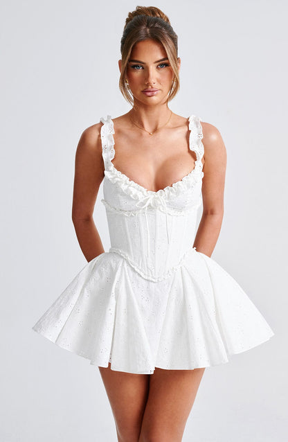 Abito da Spiaggia Elva in Avorio