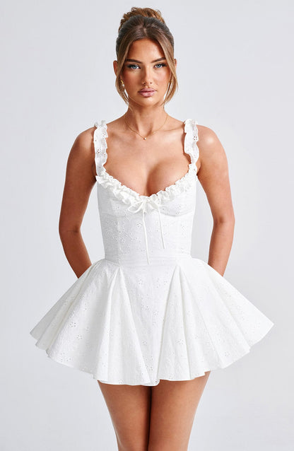 Abito da Spiaggia Elva in Avorio