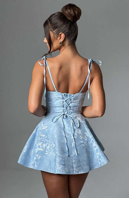 Abito da Spiaggia Blu Emmie