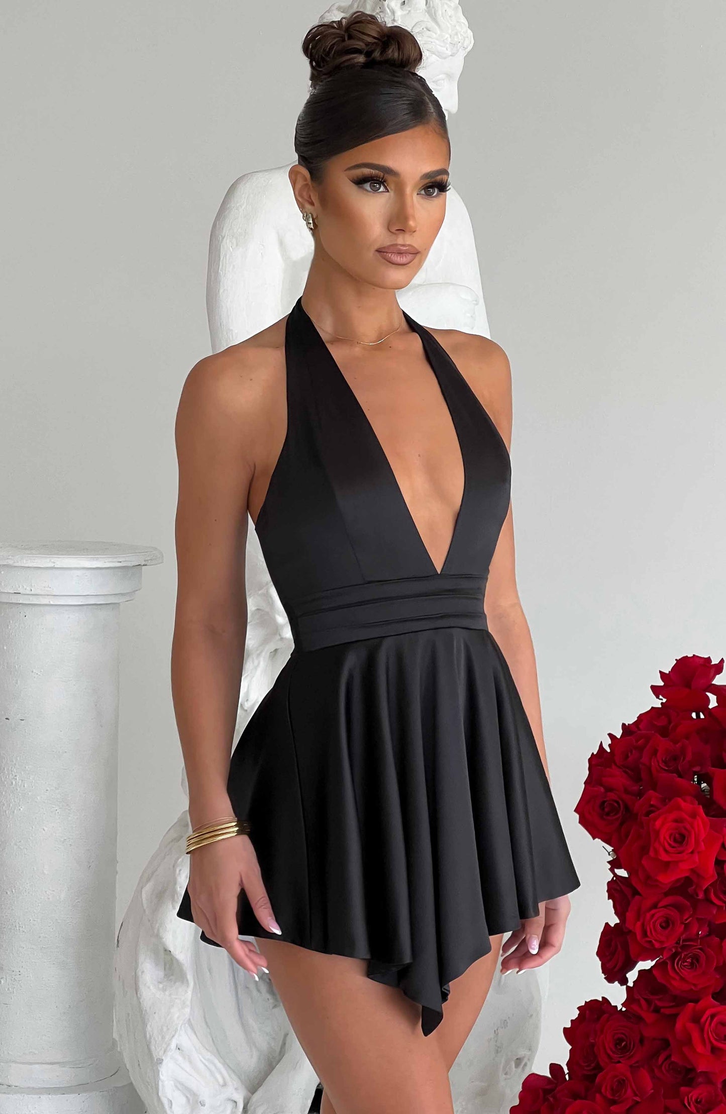 Abito da spiaggia Gaia nero