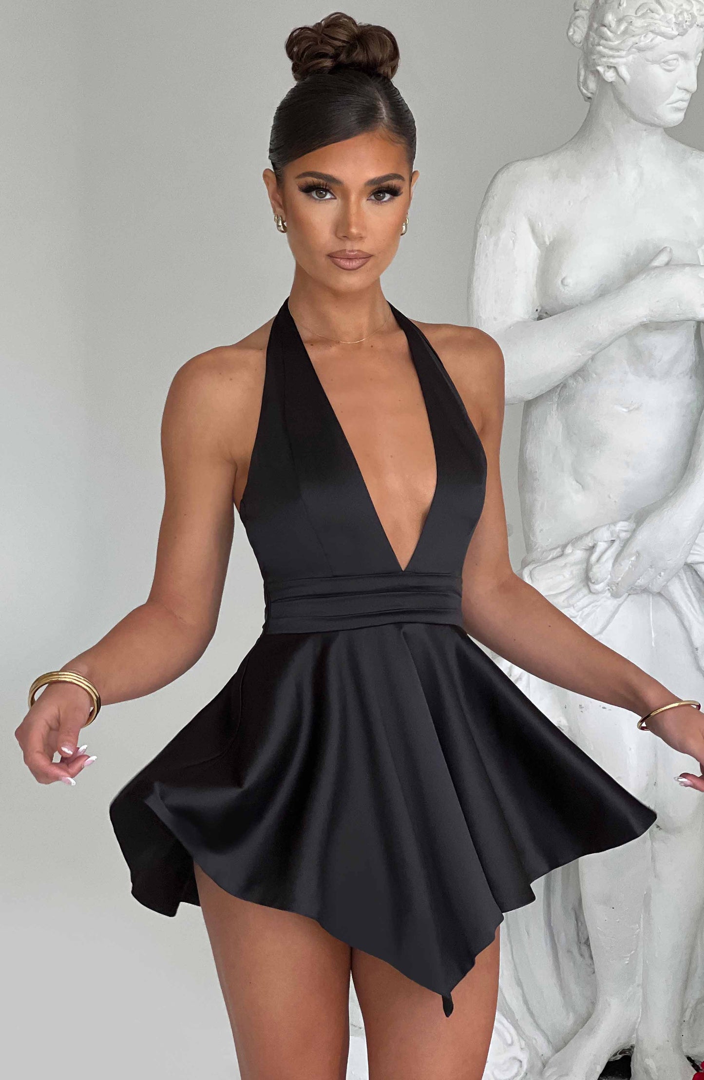 Abito da spiaggia Gaia nero