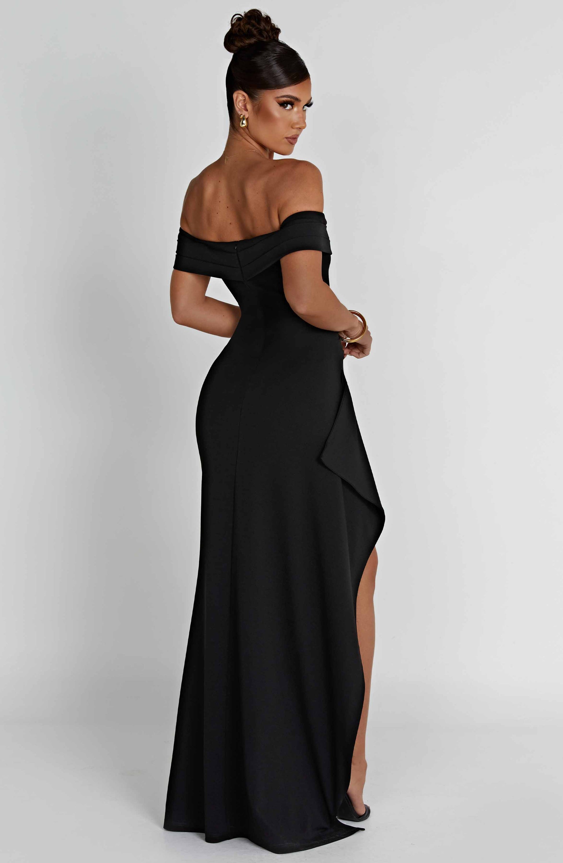 Abito Maxi Nero Elegante