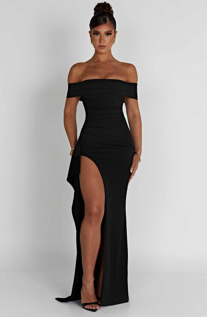 Abito Maxi Nero Elegante