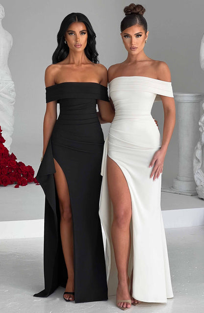 Abito Maxi Nero Elegante