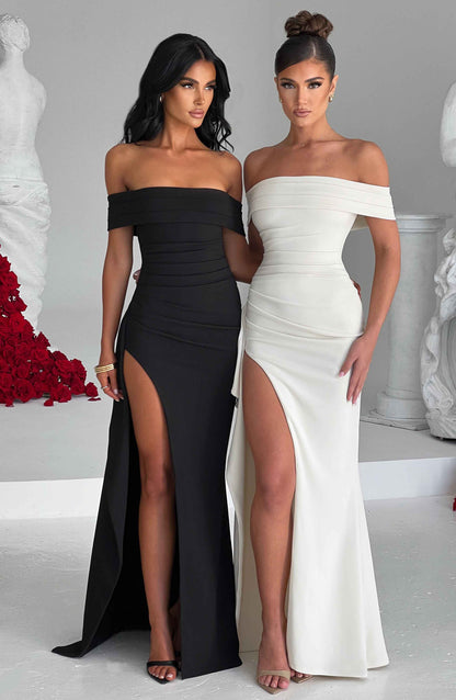 Abito Maxi Nero Elegante