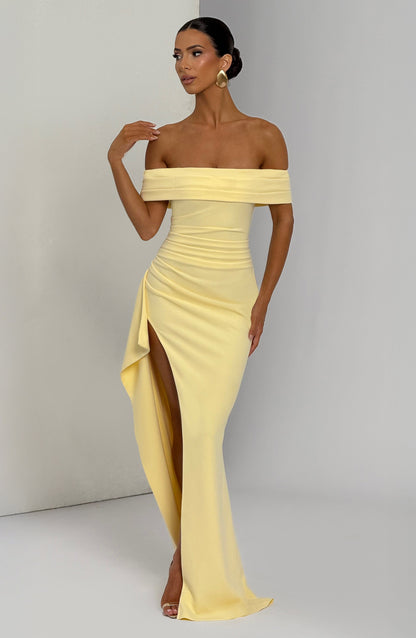 Abito Maxi Giallo Donna