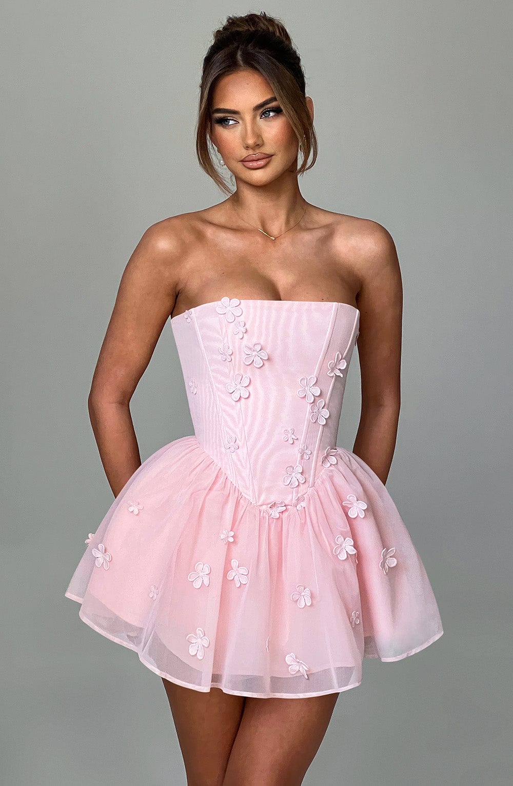 Abito da spiaggia Justina, Rosa