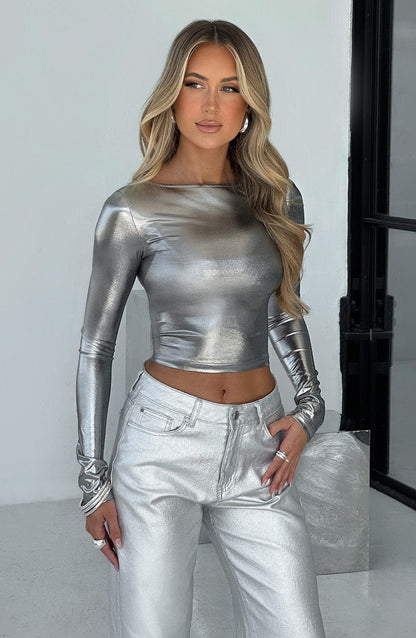 Maglia Kyranni in Gunmetal