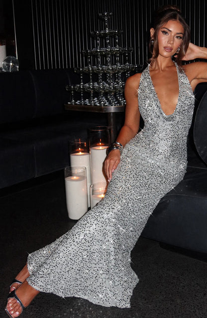 Lorena Abito Maxi Argento