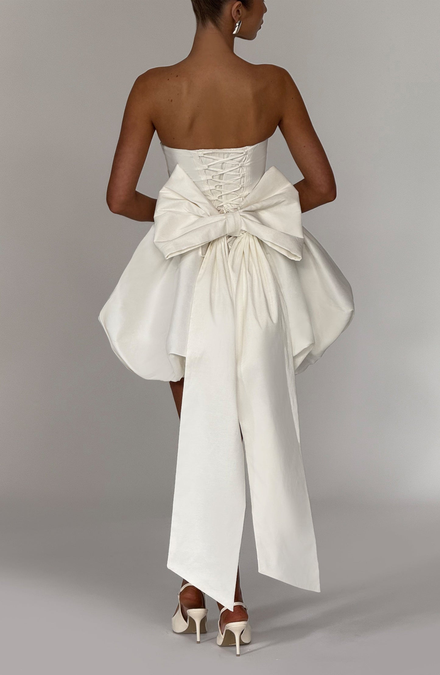 Vestito Mini Lotus Ivory