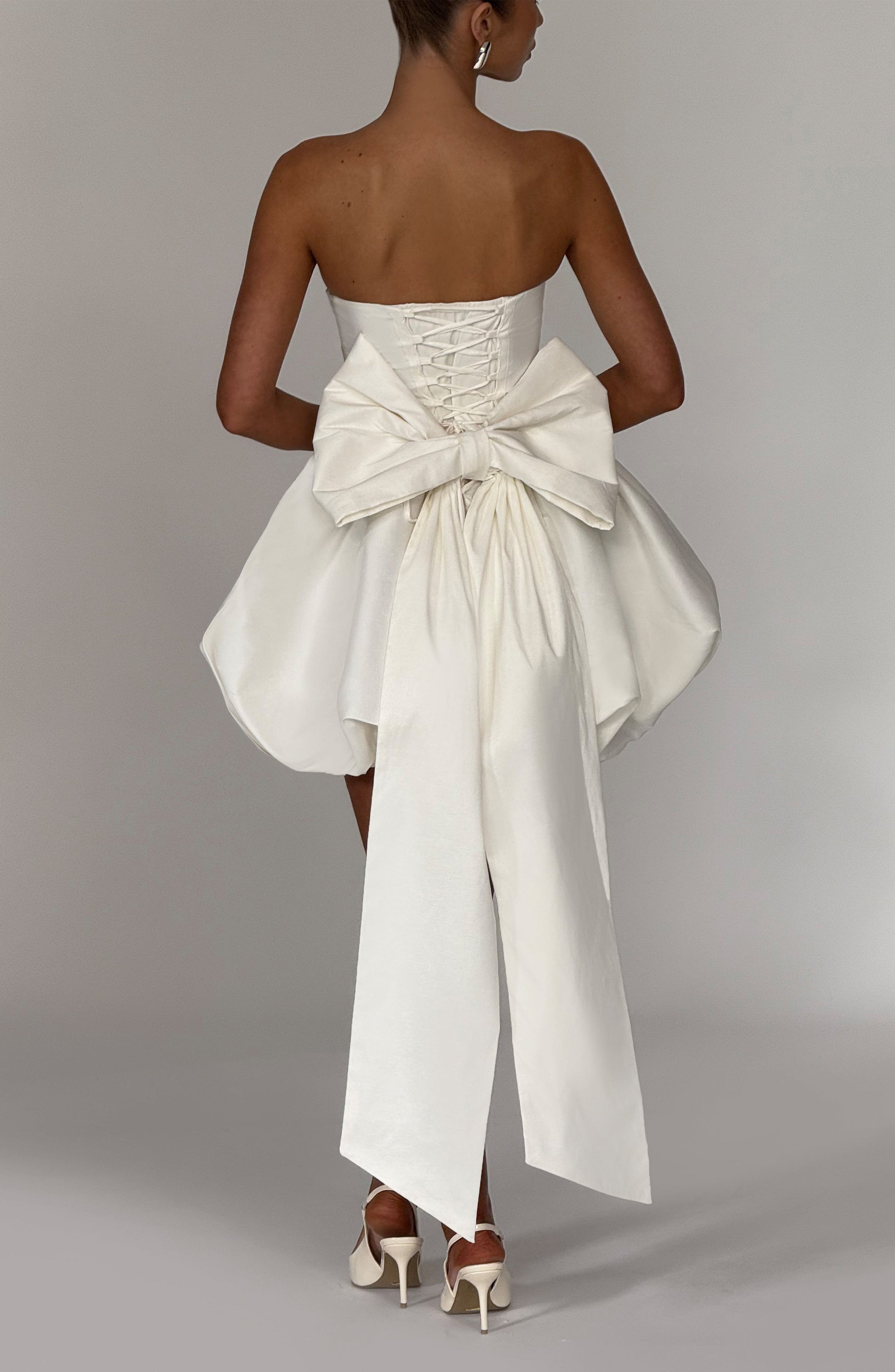 Vestito Mini Lotus Ivory