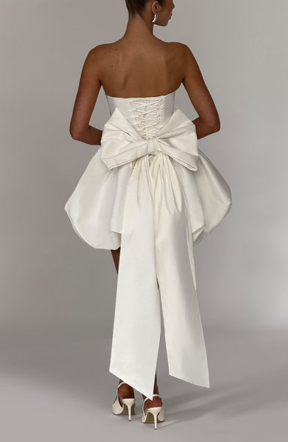 Vestito Mini Lotus Ivory