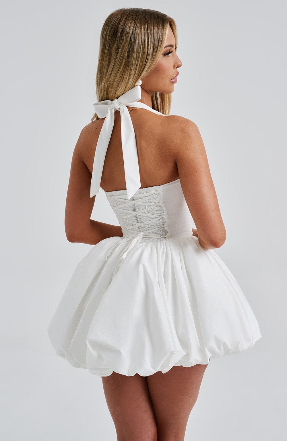 Abito da Sera Maricia Mini - Avorio