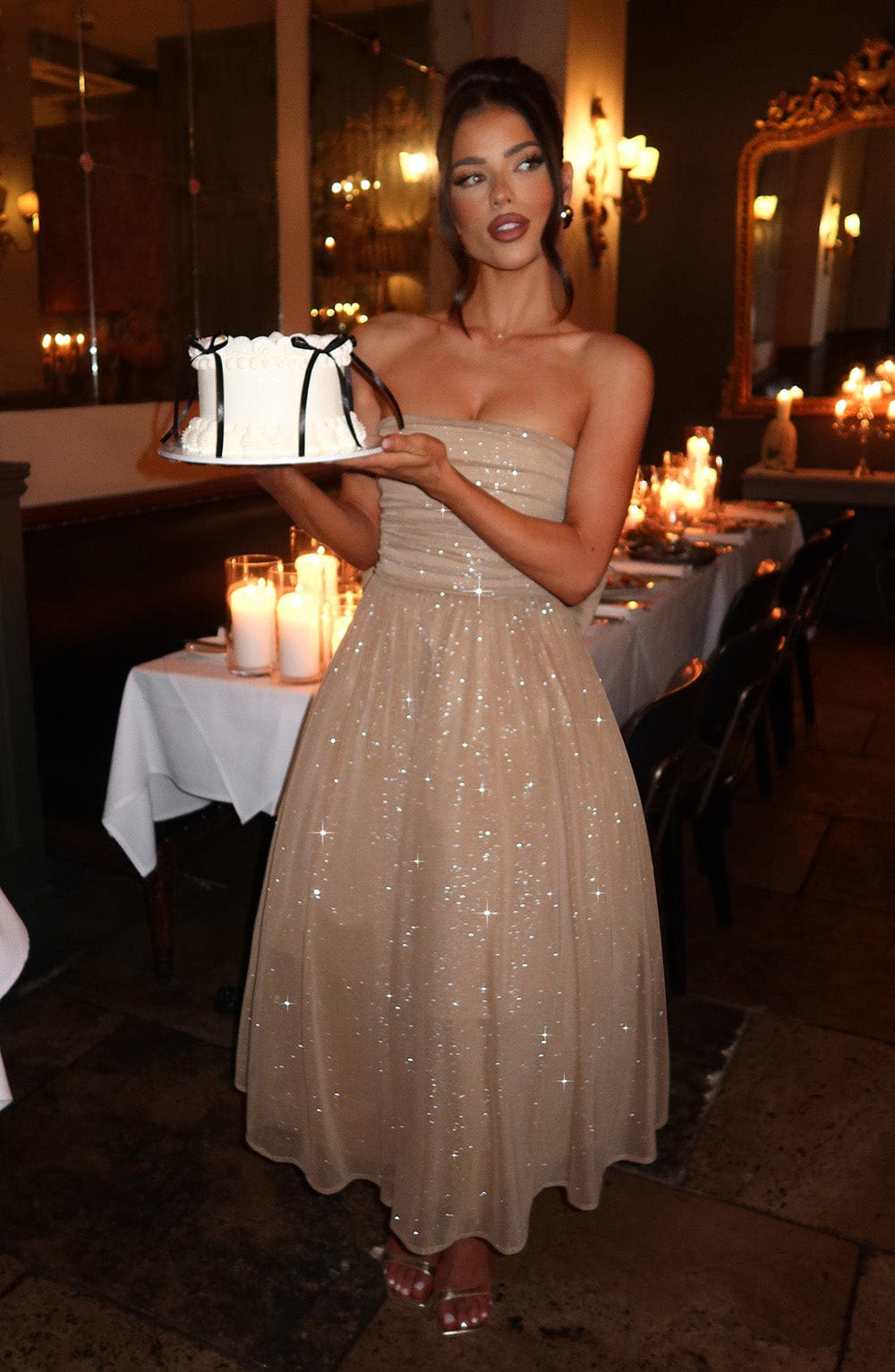 Abito da Sera in Mesh