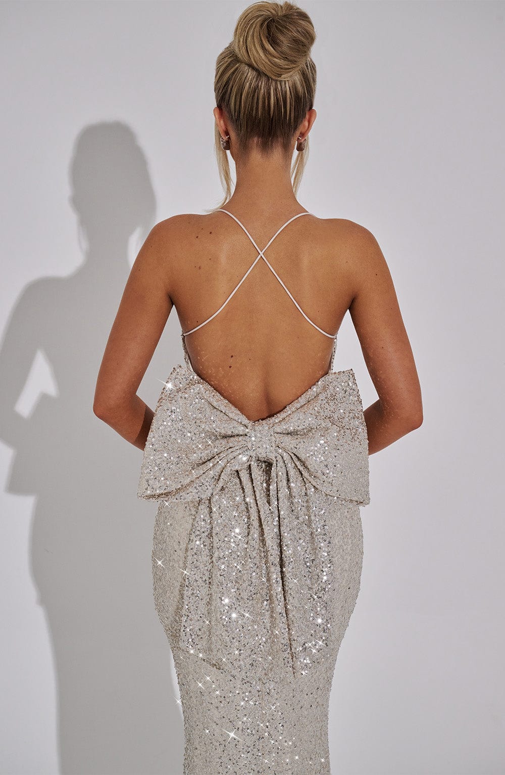 Vestito Meridith Maxi Champagne