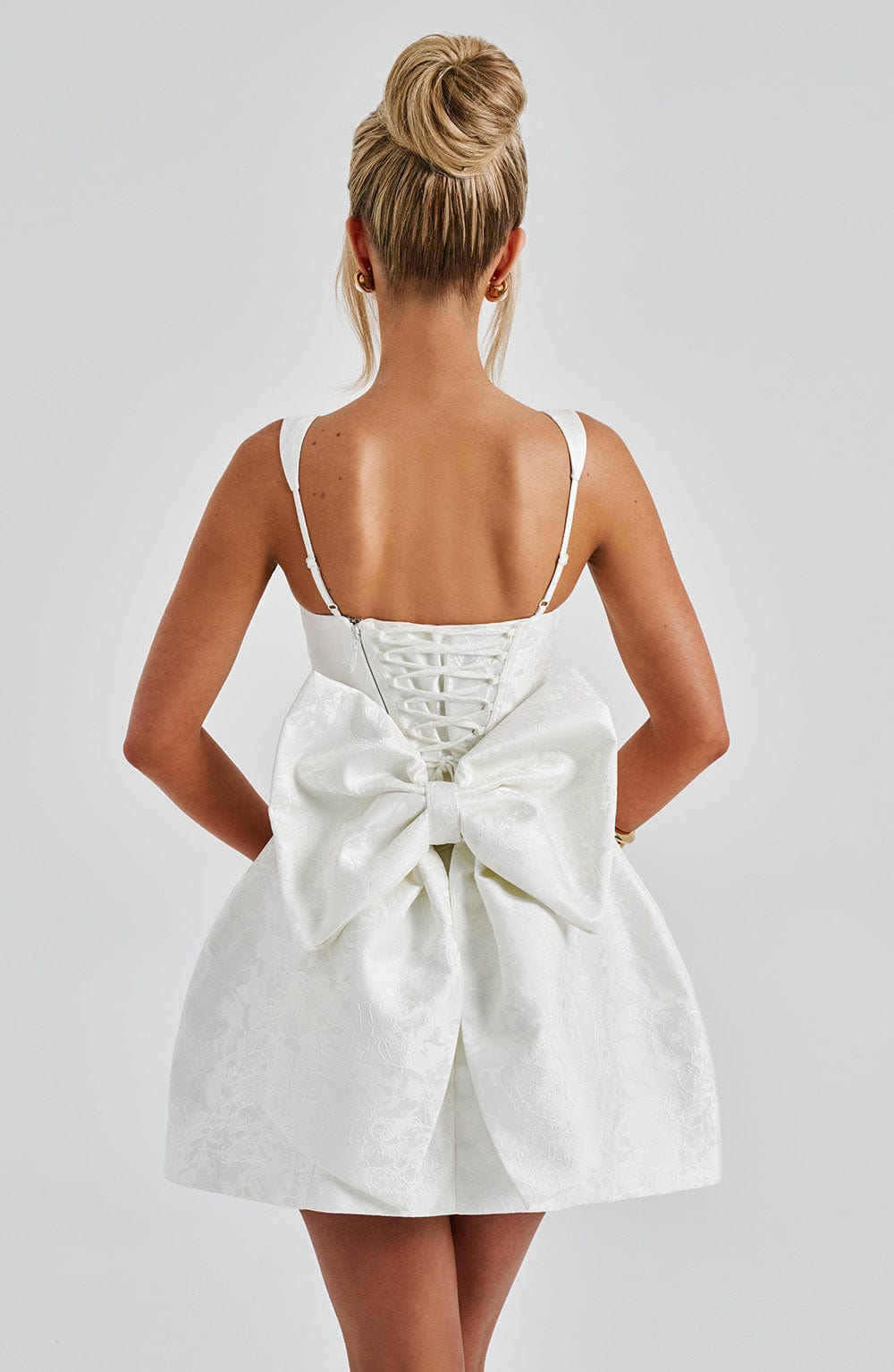 Abito da sera in jacquard