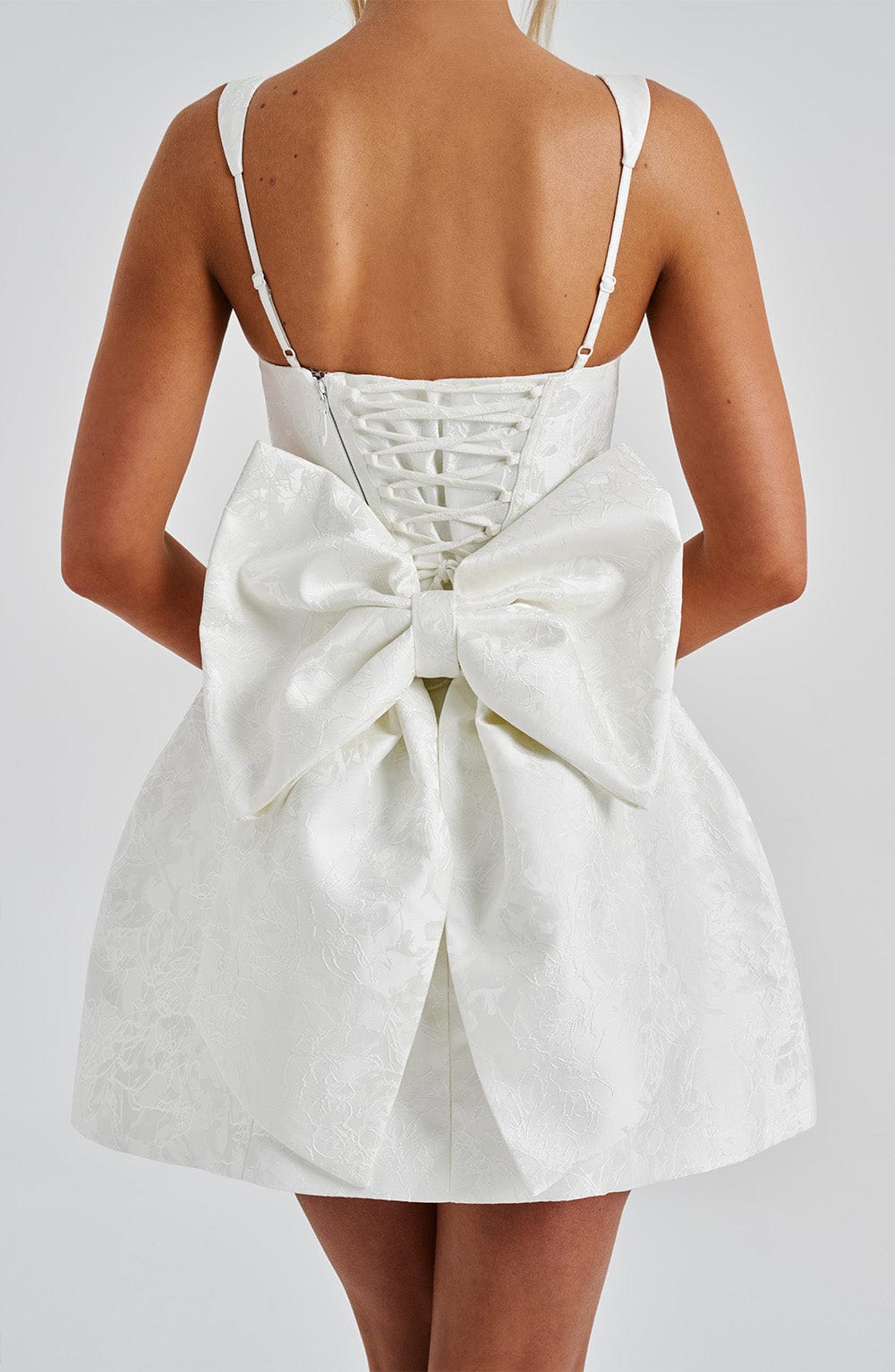 Abito da sera in jacquard