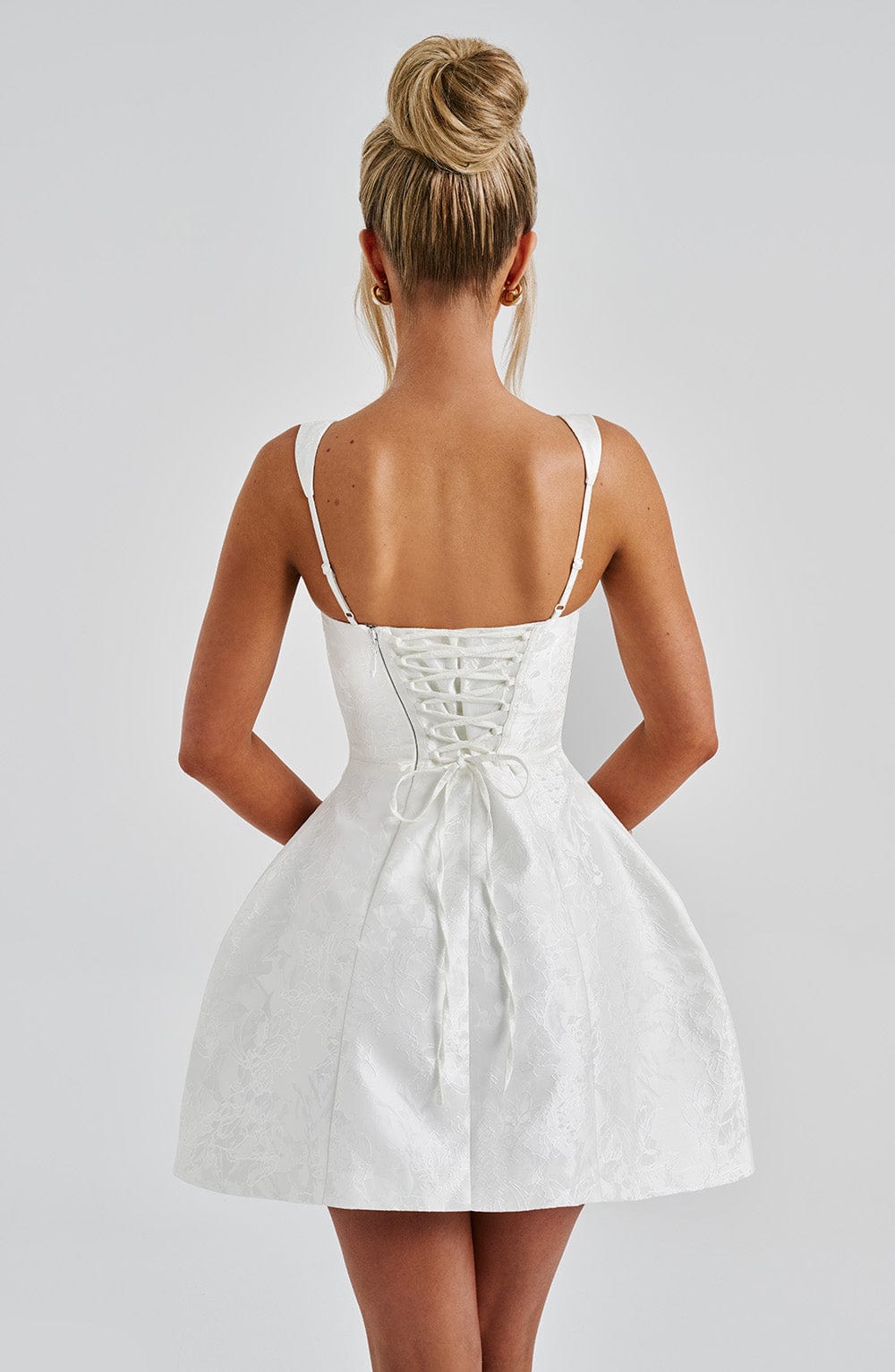 Abito da sera in jacquard