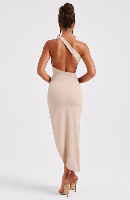 Vestito Saffira Midi - Colore Nude