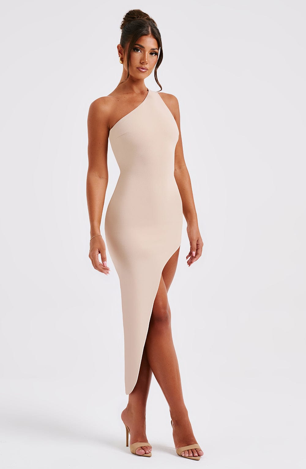 Vestito Saffira Midi - Colore Nude