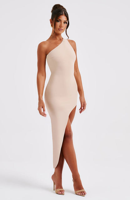 Vestito Saffira Midi - Colore Nude