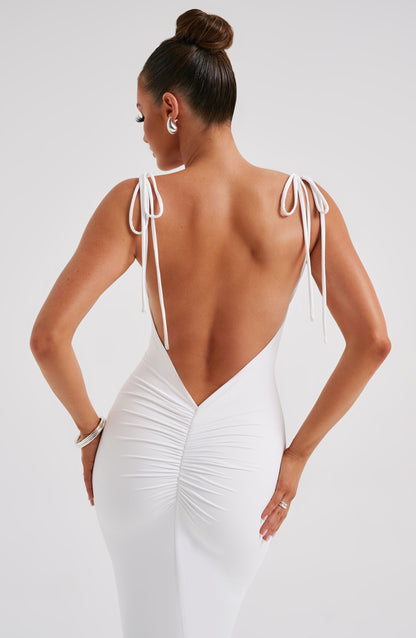 Abito Maxi Sanya Bianco Donna