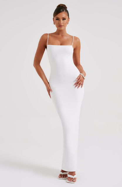 Abito Maxi Sanya Bianco Donna