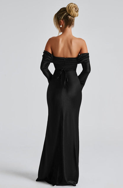Vestito Maxi Selene Nero