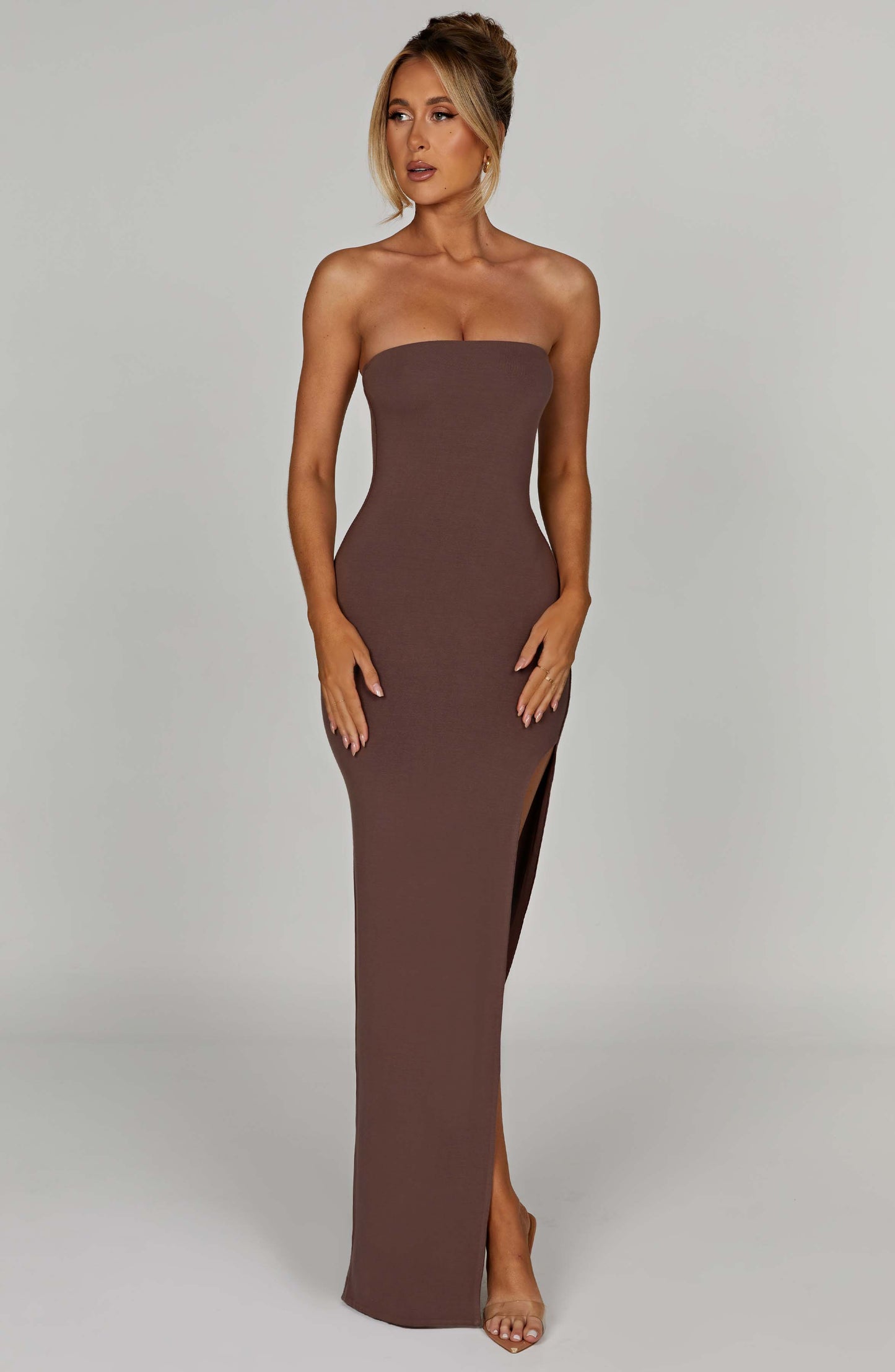 Vestito Maxi Teyana Cioccolato