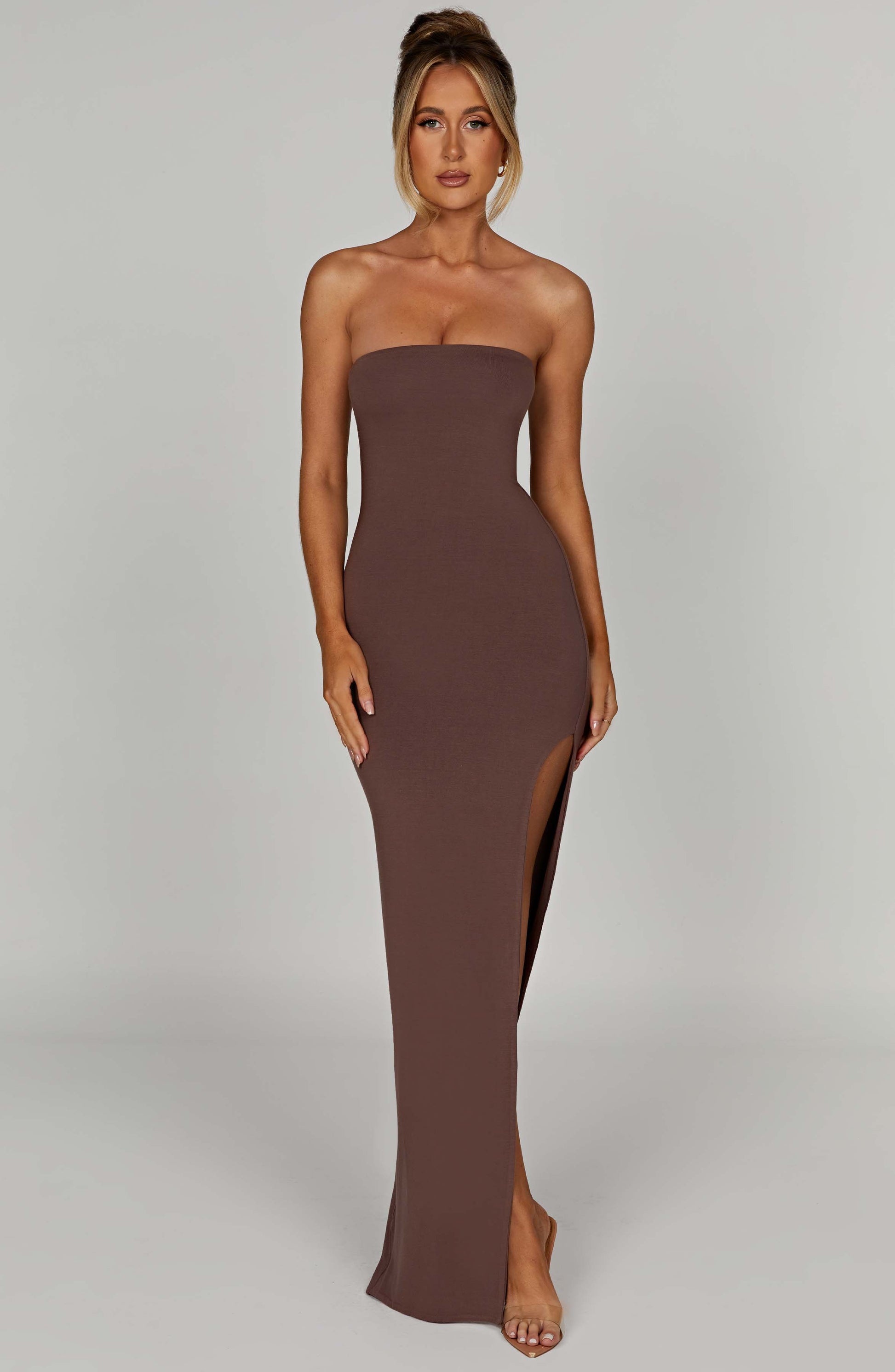 Vestito Maxi Teyana Cioccolato