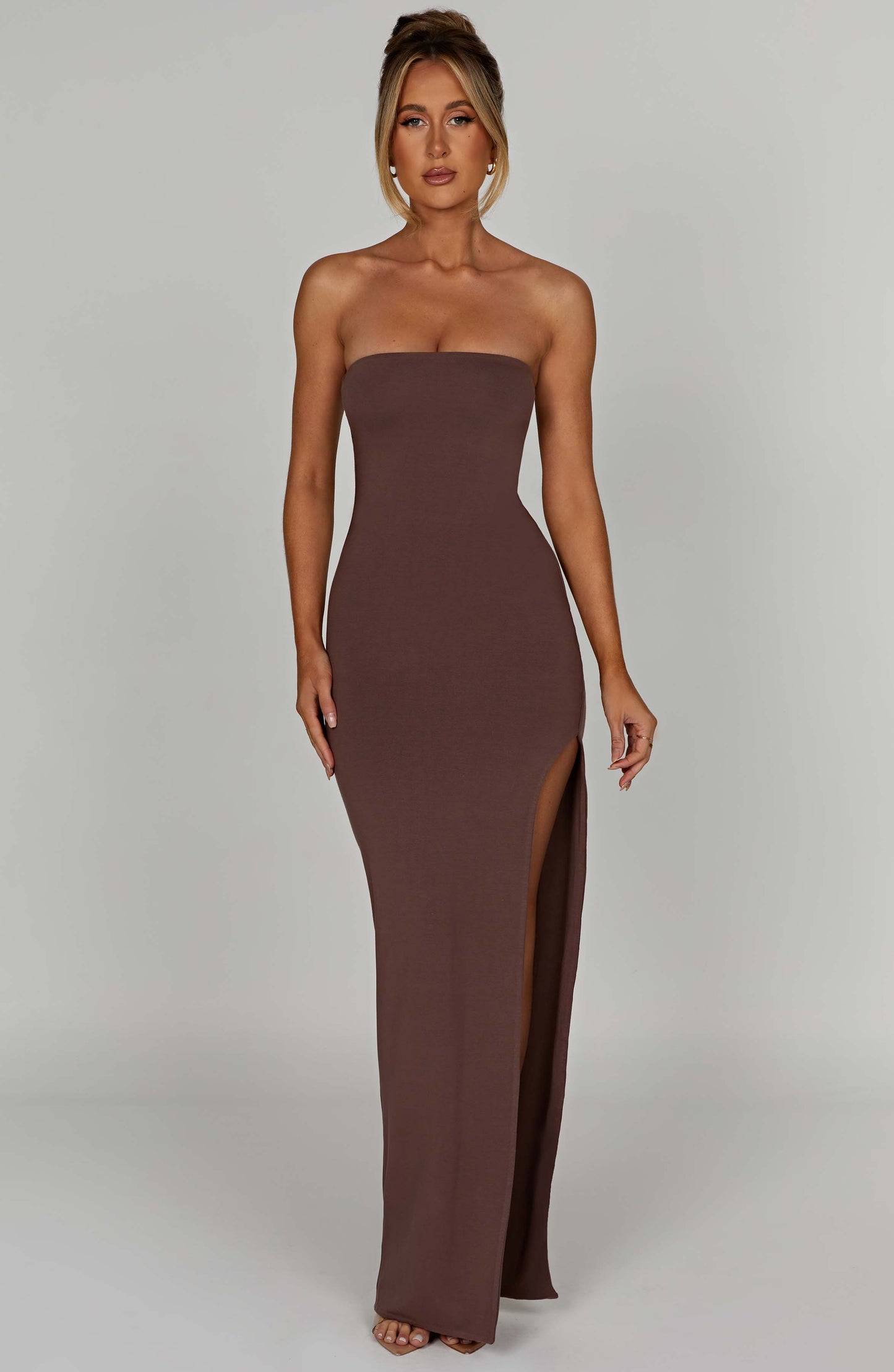 Vestito Maxi Teyana Cioccolato