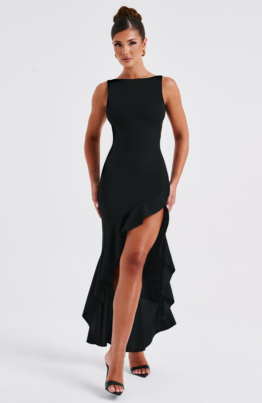 Abito Theadora Maxi Nero