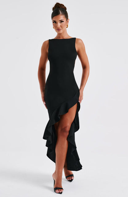 Abito Theadora Maxi Nero