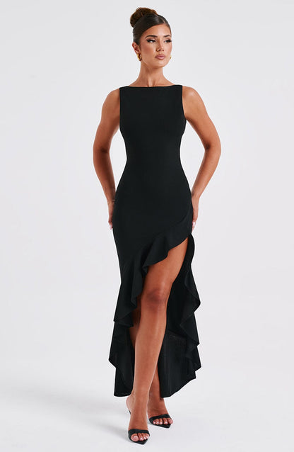 Abito Theadora Maxi Nero
